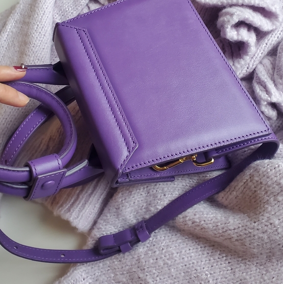 COPY - Jacquemus purple le Chiquito noeud bag - Picture 3 of 12